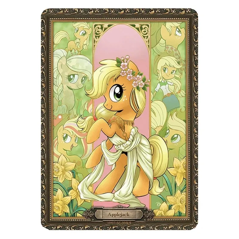 Genuine My Little Pony Card Friendship Eternal 6 7 8 Huiyue Series SC SLR SGR UR Cute Princess Anime Collectible Cards Toy