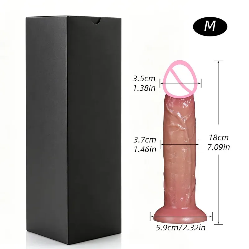 Realistic Silicone Dildo with Suction Cup G-Spot Anal Dildos Strapon Dick Anal Plug Masturbator Adult Sex Toys for Women 딜도