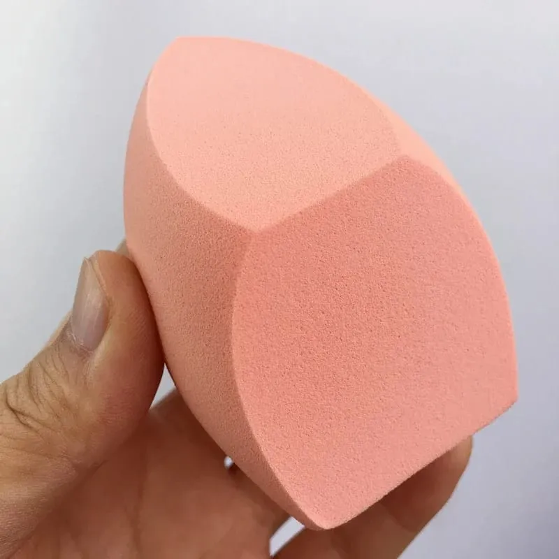 Spons Rias Ukuran Besar Basah dan Kering Penggunaan Ganda Spons Foundation Rias Lembut Krim Bedak Puff Halus Aksesori Alat Rias