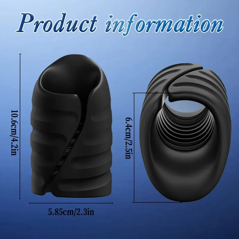 APP Control Penis Training Vibrátor Férfi Maszturbátor Vibrációs Strokers Makk Edző Stimulátor Szexuális játékok férfiaknak Felnőtt termékek