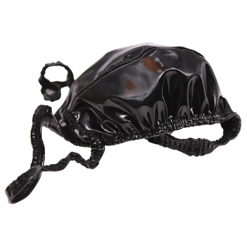 Sexy Men PVC Shiny U Convex Pouch Briefs Low-Rise G-string Latex Oil Gloosy Sexy Thong Carapace U Bulge Underwear