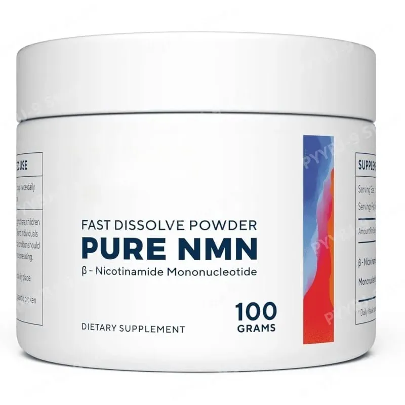 NMN Powder 100g Nicotinamide Mononucleotide 500mg Bawat Serving Fast Dissolving Formula High Purity Vegan Friendly Supplement