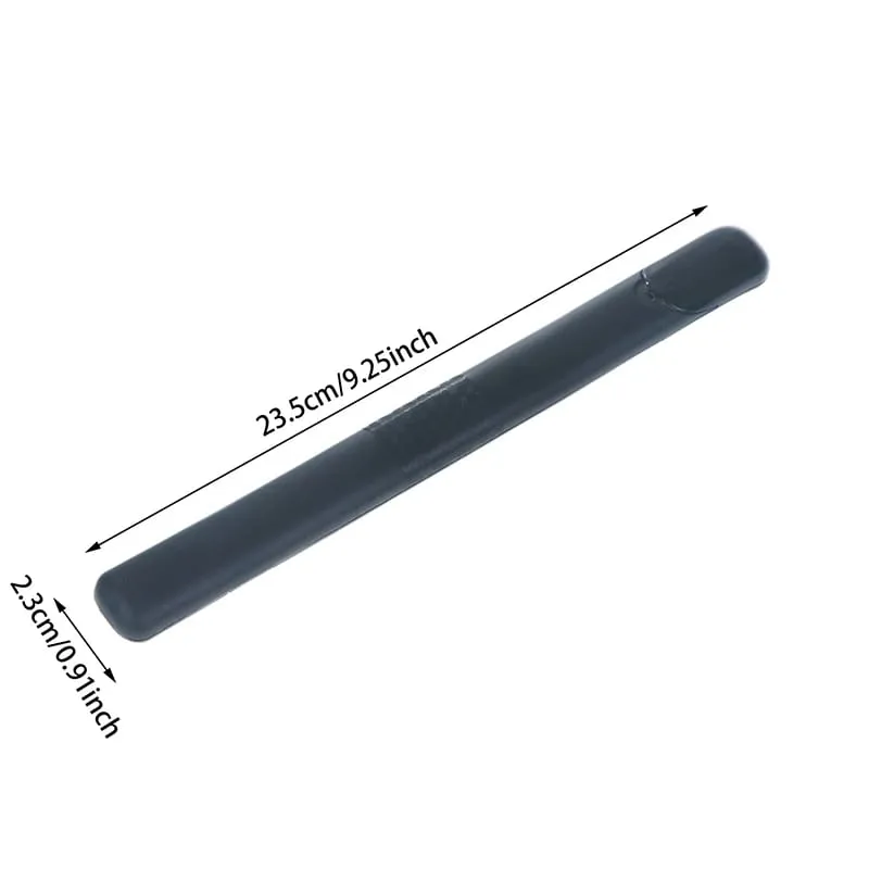 1 ST Bärbar Transparent Sminkborste Förvaringslåda med lock Ögonbryn Penna Sminkborstar Organizer Ätpinnefodral Skönhetsverktyg
