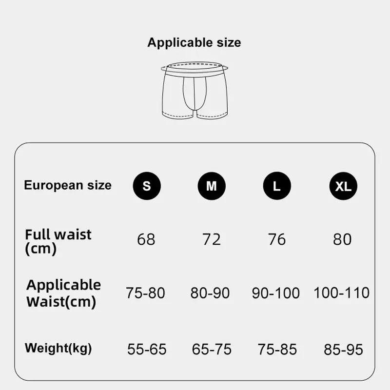 1PC Upgraded Fabric Breathable Comfortable Men's Aro Pants Boxer Shorts with Elastic Waistband Versatile Sweat-Wicking