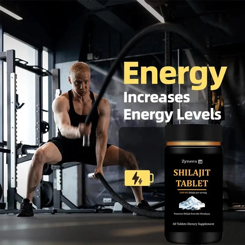 Male Enhancing Supplement With Shilajit Tablets Support for Sperm Quality Natural Muscle Builder Enlargement Pills Stamina Man