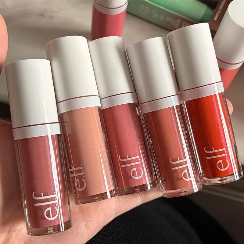 Elf Celebrity Limited Co-branded Double-ended Smooth Lip Liner Peptide Lipstick Lip Balm Liquid Blush Εύκολη εφαρμογή Blush Stick