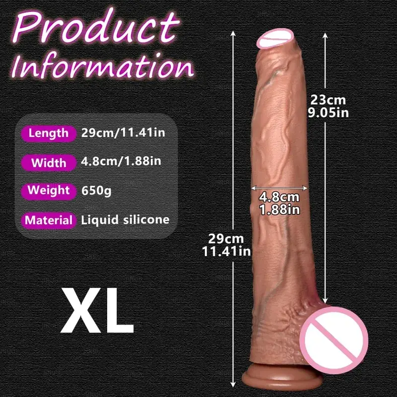 Realistic 5 Sizes Big Dildo Silicone Suction Cup Huge Penis Couples Masturbation Soft Cock Woman Man Anal Adult Sex Toy