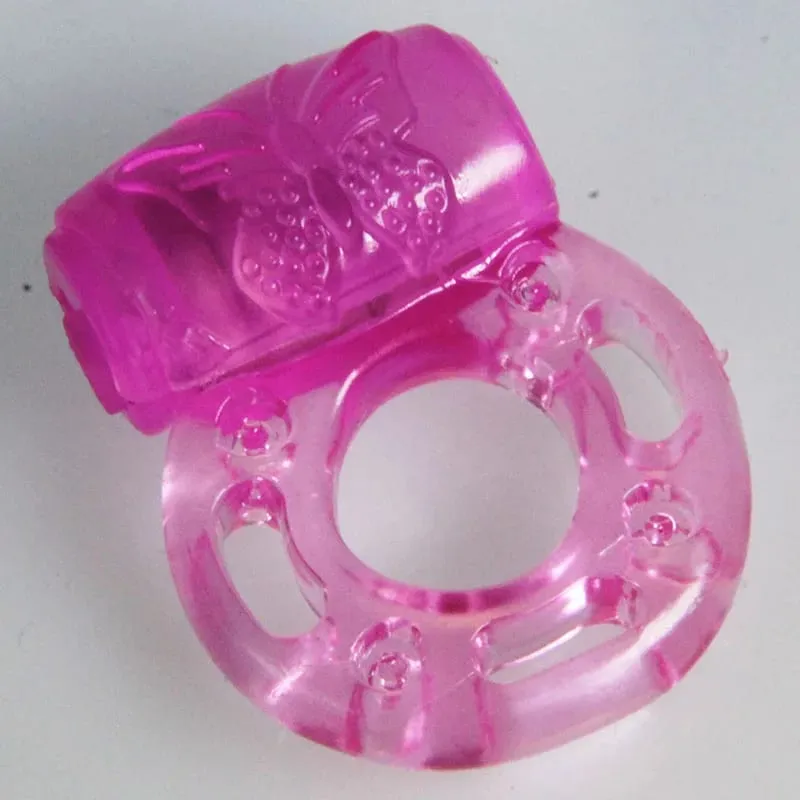 Finger Ring Vibrator Elastic Silicone Penis Vibrating Clitors Massager Cockring Toy Sex Toys Adult Products for men