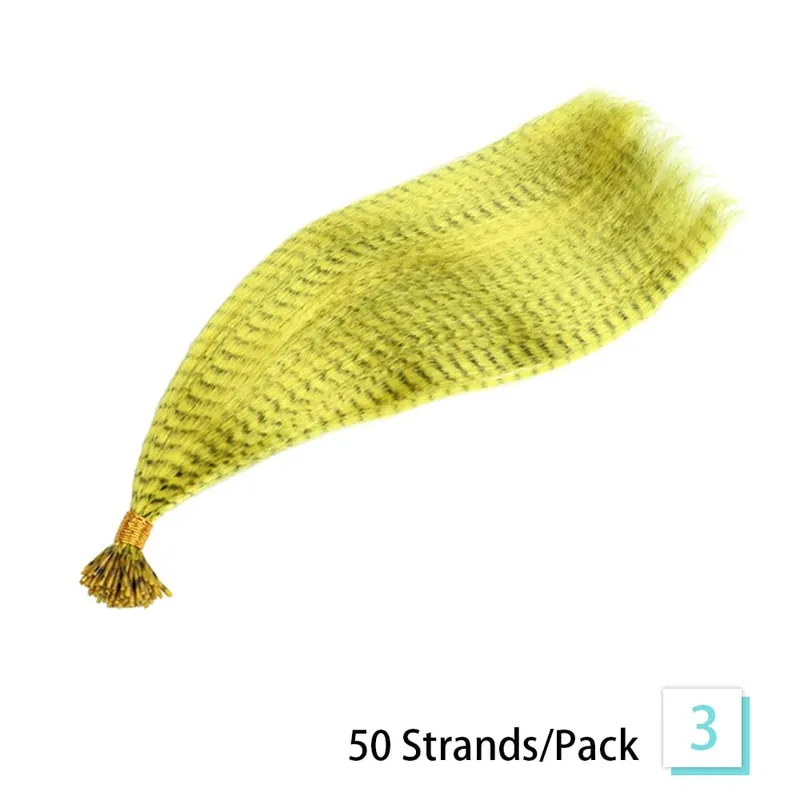 תוספות שיער נוצות סינתטיות 16 אינץ' 50 גדילים/חבילה תוספות שיער צבעוניות תוספות נוצות שיער צבעוניות לנשים