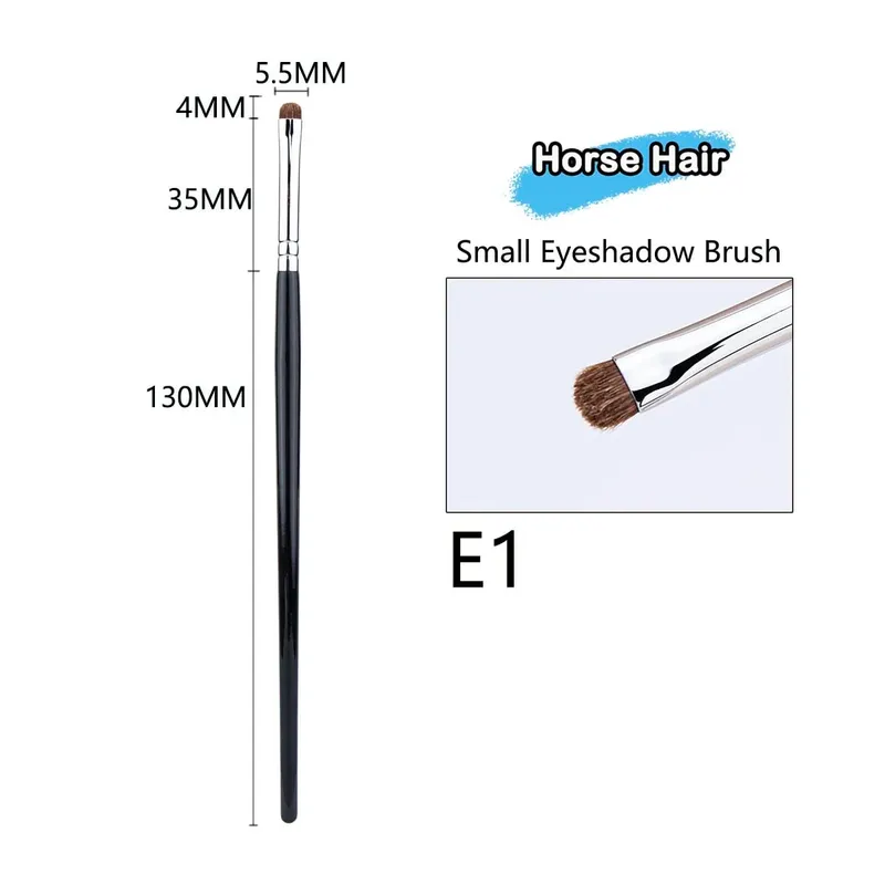 Maliit na Smoky Liner Makeup Brushes Eyeliner Smudge Brush Precision Smudge Makeup Brush Horse Hair Eyeshadow Smudge Brush