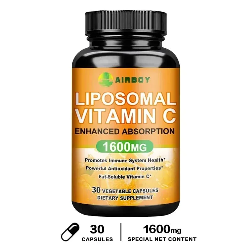 Liposomal Vitamin C - Immune Support Nagpo-promote ng Collagen Production Nagsusulong ng Fat dissolving Antioxidant