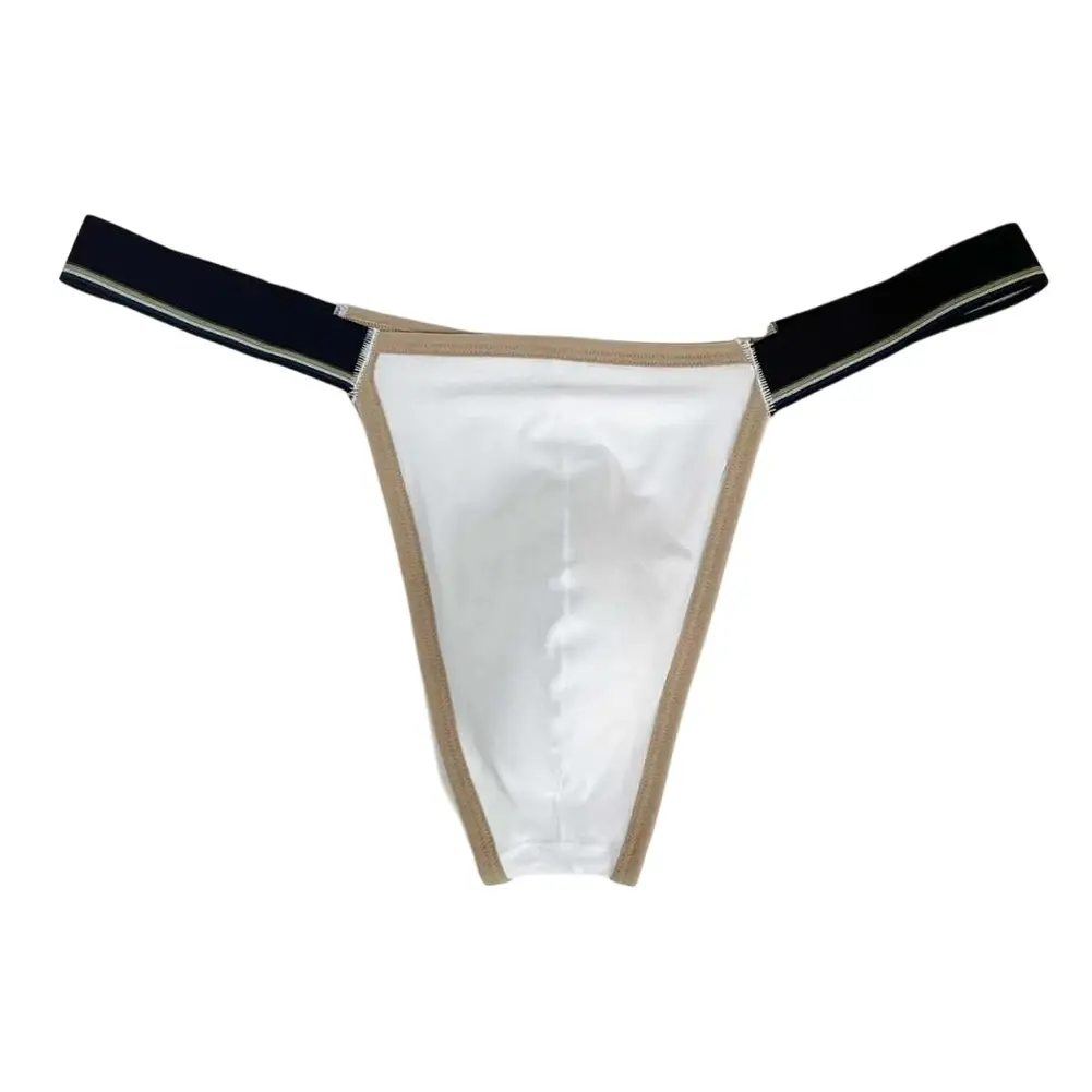 Breathable Low Waist Men Ice Silk Thongs Thin Underpants Men's Panties Lingerie Underwear Male Briefs Male Thongs