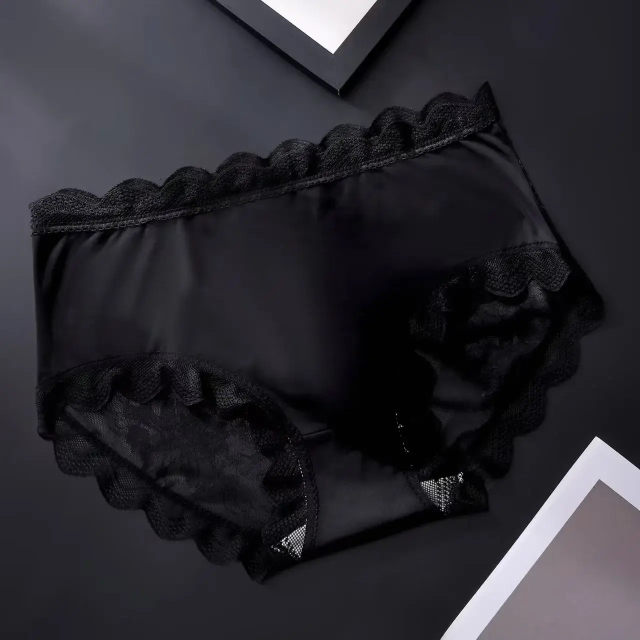 4PCS Sexy Mens Seamless Panties Ice Ultra Thin Sports Fitness Bulge Pouch briefs Male Panties Low Waist 3256812894476004