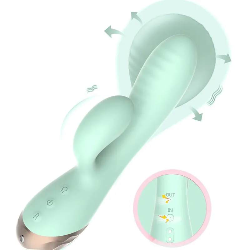 Φουσκωτό διογκώσιμο μασάζ G-Spot Vibrator Clitoris Stimulator Σεξουαλικά παιχνίδια για ενήλικες για γυναίκες Σεξουαλική ευεξία Γυναικείο αυνανισμό