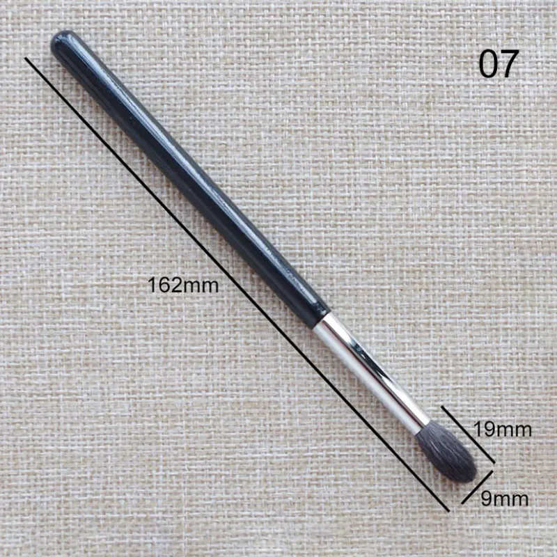 07 Kuas Pencampur Eye Shadow Lembut Saikoho Kuas Rias Rambut Kambing Alat Kosmetik QINZHI Kuas Rias Buatan Tangan Profesional