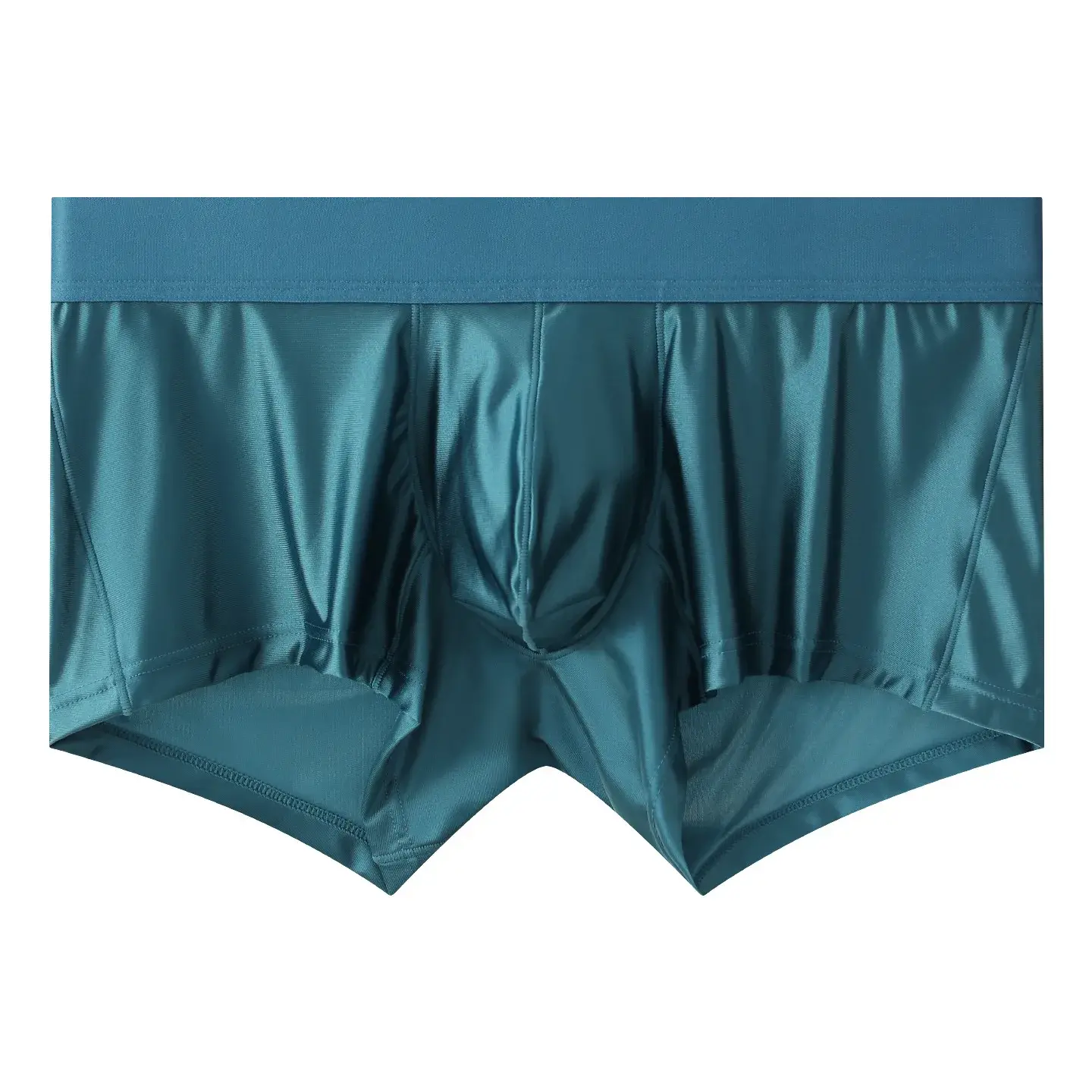 Mens Underwear Boxer Shorts Man Solid Slim Nylon Panties Cueca Middle Waist JJ Pouch Underpants Male Boxers Ropa Plus Size M-XXL 3256811688904070