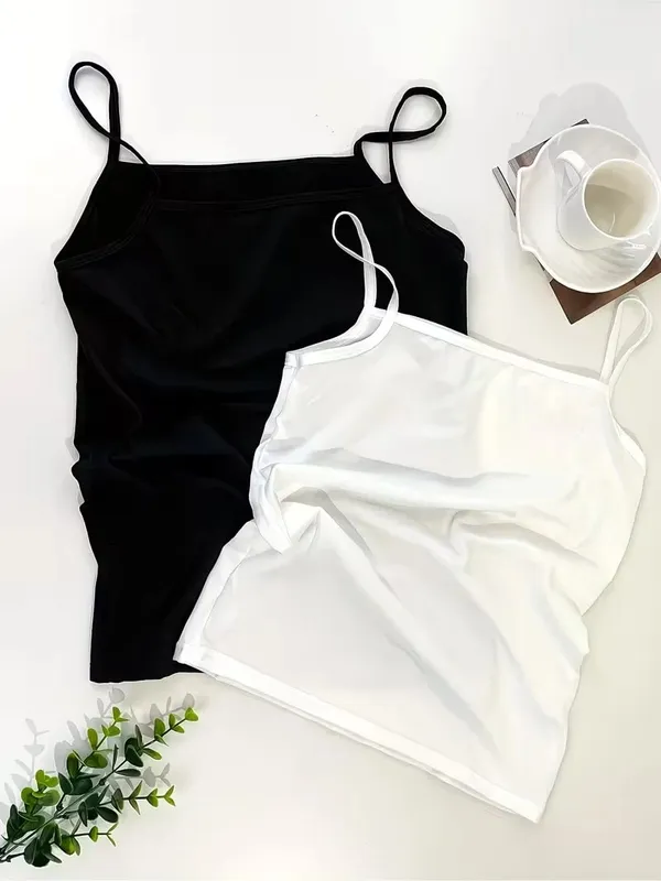 Limone Stripe Lemon Cami Tanks Set Yellow Fruit Blue Black White Graphic Sleepwear Club Wear Streetwear Beach Vest Shirt