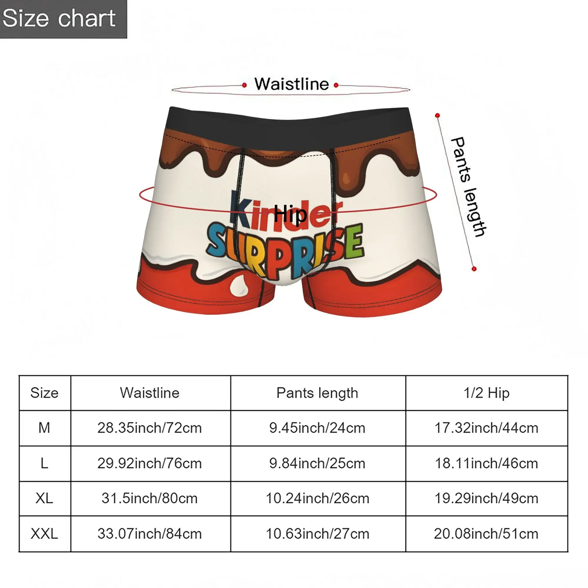 Kinder Surprise Gifts And Kinder Underpants Homme Panties Man Underwear Comfortable Shorts Boxer Briefs — image 4