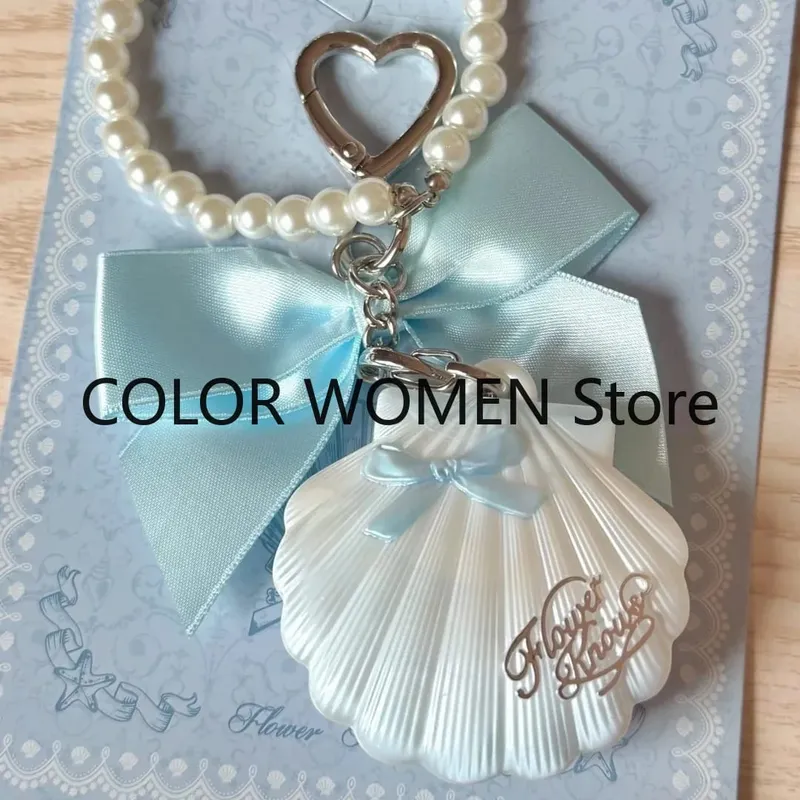 Flower Knows Shell Pearl Collection Mirror אבקת שפתון מבריק היילייטר קוסמטי איפור סטים
