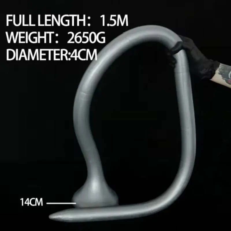 150cm Overlength Anal Dildo Deep Stimulator Silicone Long Anal Plug Large ButtPlug Prostate Massage Masturbator Sex Toys SexShop