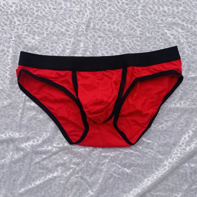 Brand New Men Briefs Panties Underwear Cotton Blend Elastic Low Waist Man M~2XL Pouch Stretchy Summer All Seasons