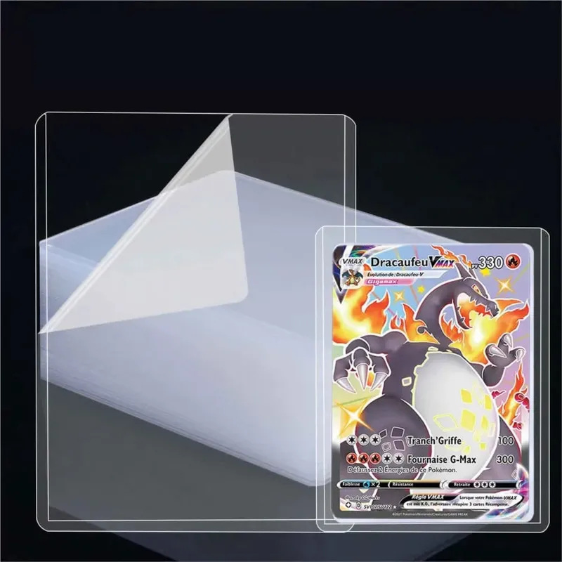 25-100 τμχ 3" x 4" Σκληρό μανίκι κάρτας Clear Anti Scratch Protector για παιχνίδια Pokemon Sports Card Trading Protect Toploaders