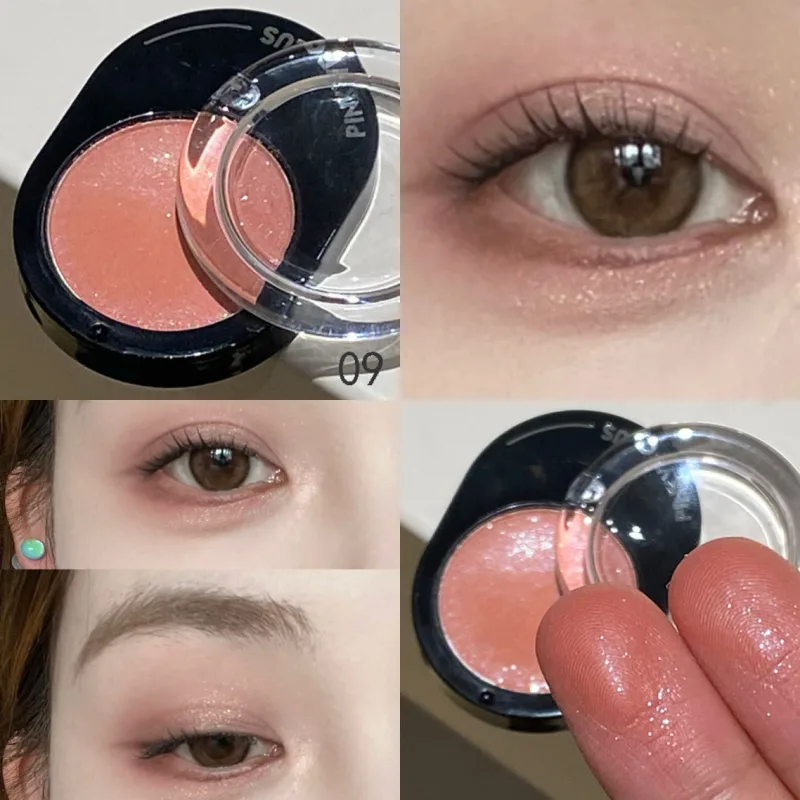 Καλλυντικά 12 χρωμάτων Diamond Shining Eyeshadow Cosmetics Μεγάλης διάρκειας Μεταξένια Εύκολη Χρωματισμός Παλέτα μακιγιάζ με σκιές ματιών φωτεινή μαργαριτάρι