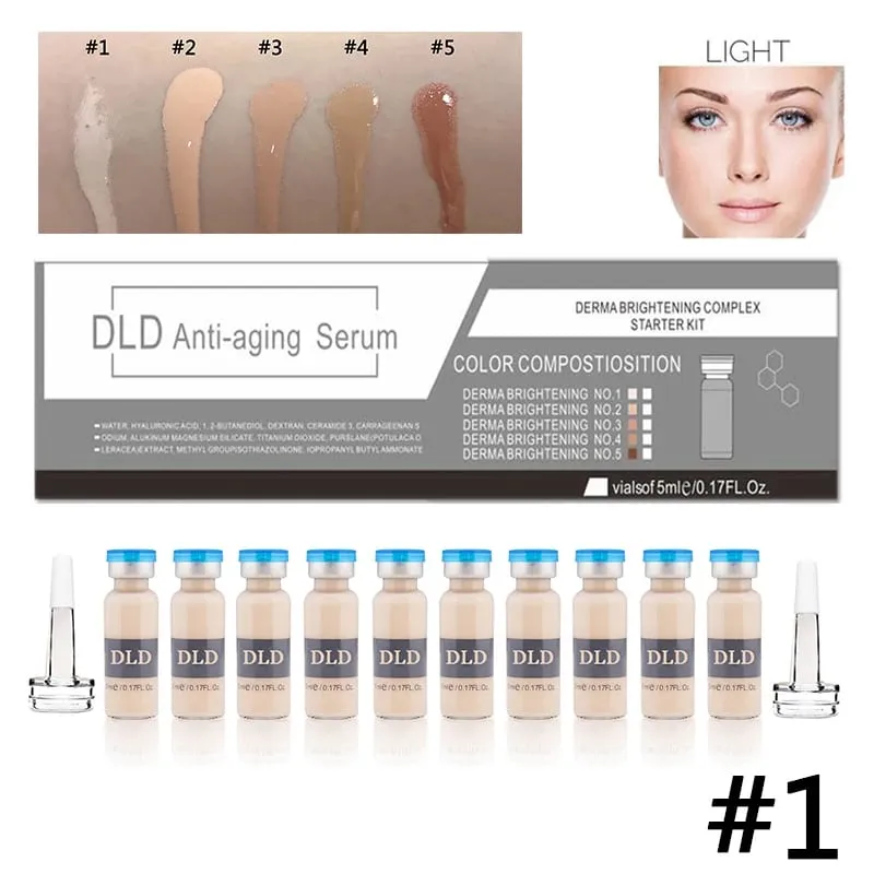 10 φιαλίδια Korea BB Cream Glow Essence Beginner Starter Kit Niacinamide Moisturizing Foundation Cream Περιποίηση προσώπου