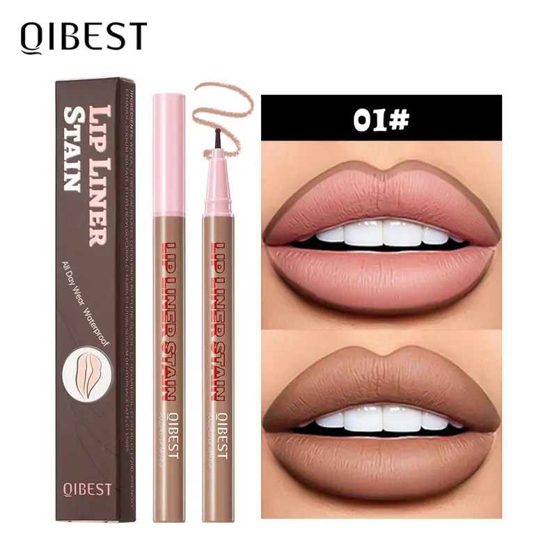 Matte Liquid Lipliner Pencil Waterproof Plumping Stain Lipstick Natural Lip Liner Outline Lips Contour Pen Cosmetics