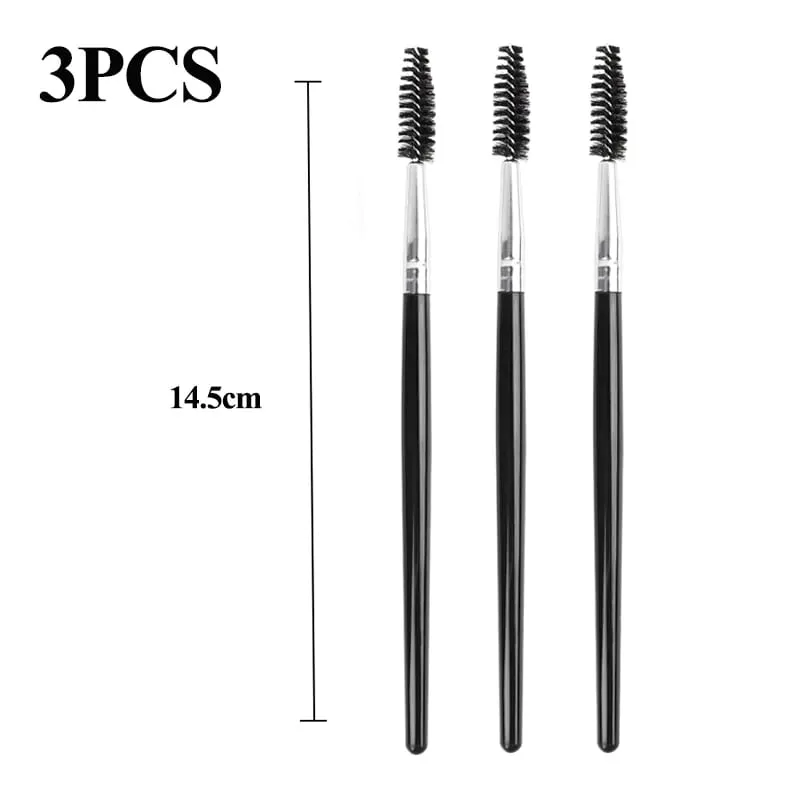 1/3pcs Soft Eyelash Brushes Twisted Eyebrow Brush Elbow Contouring Eye Brow Eyeliner Brushes Eye Blending Cosmetic Makeup Tool