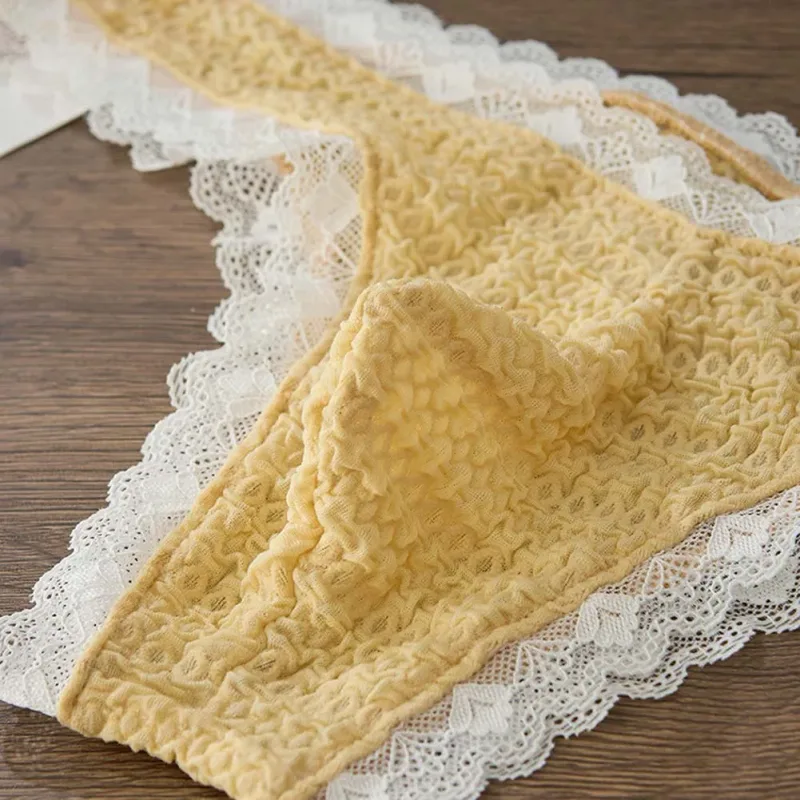 Men's Sexy Lace Briefs Underwear Bulge Pouch Very Hot Lingerie Low Waist Bikini Sexy Accessories Hot Underpant Unisex Panties