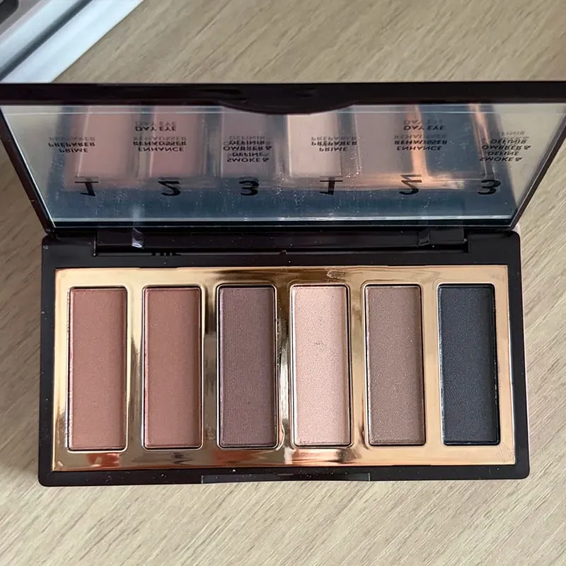 Mode Bestseller CT Merk Make-up 6 Kleuren Oogschaduw Disc 8.2g Matte Parel Afwerking Naakte Kleur Serie Schoonheid oog Cosmetica