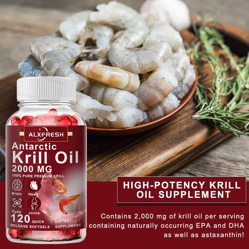 Κάψουλες Krill Oil Βελτιώνουν τη Διάθεση Χοληστερόλης Αντικαταθλιπτικά Επιδράσεις Καρδιαγγειακή Προστασία Εγκεφάλου Γνωστική Αντιφλεγμονώδη