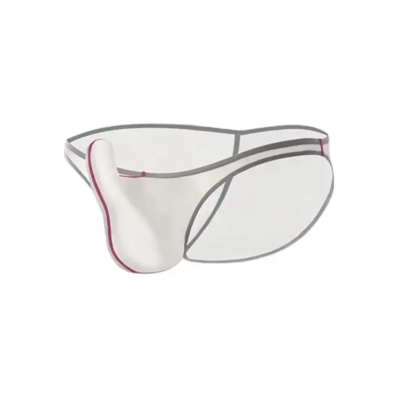 50G palm style men's underwear triangle with ice silk ultra-thin transparent small style upward tight fitting A838