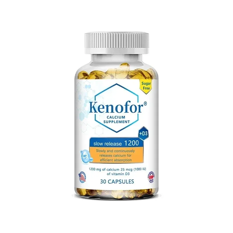 1200 Mg Sustained-release Calcium Supplement with Vitamin D3 To Support Muscle Bone and Digestive Health