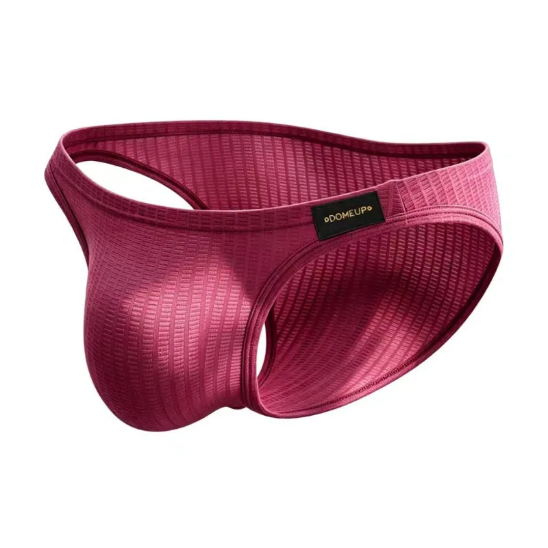 Men's Low‑rise Briefs Waffle Texture Hollow Breathable Sports Underwear Male Pouch Triangle Underpants