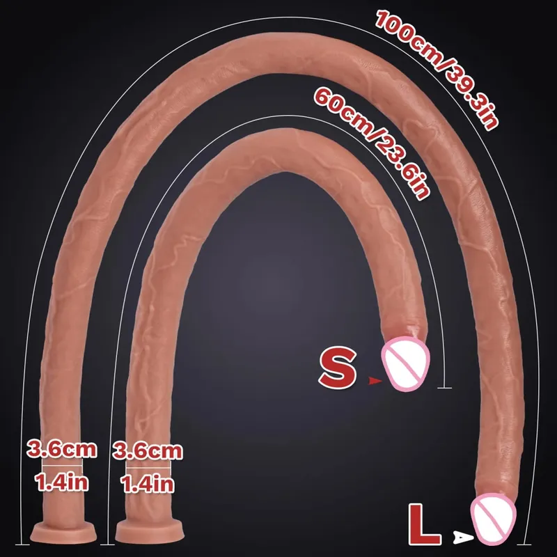 Εξαιρετικά μακρύ ρεαλιστικό Dildos G Spot Διέγερση βαθιάς αφής πέους κόλπος πρωκτικό Dildo Dick Παιχνίδια σεξ ενηλίκων για γυναίκες Ανδρικά βύσματα γλουτών
