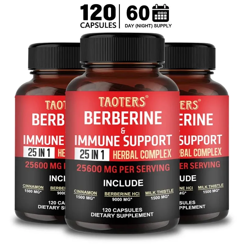 Berberine Capsules Contain Ceylon Cinnamon and Milk Thistle To Support Glucose Balance Liver Health Digestion and Weight Loss — image 8