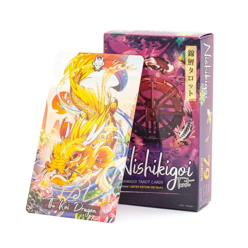 78 Card Deck Kitten Tarot Oracle Card Fate Divination Leisure Entertainment Family gatherings Tarot Card Game