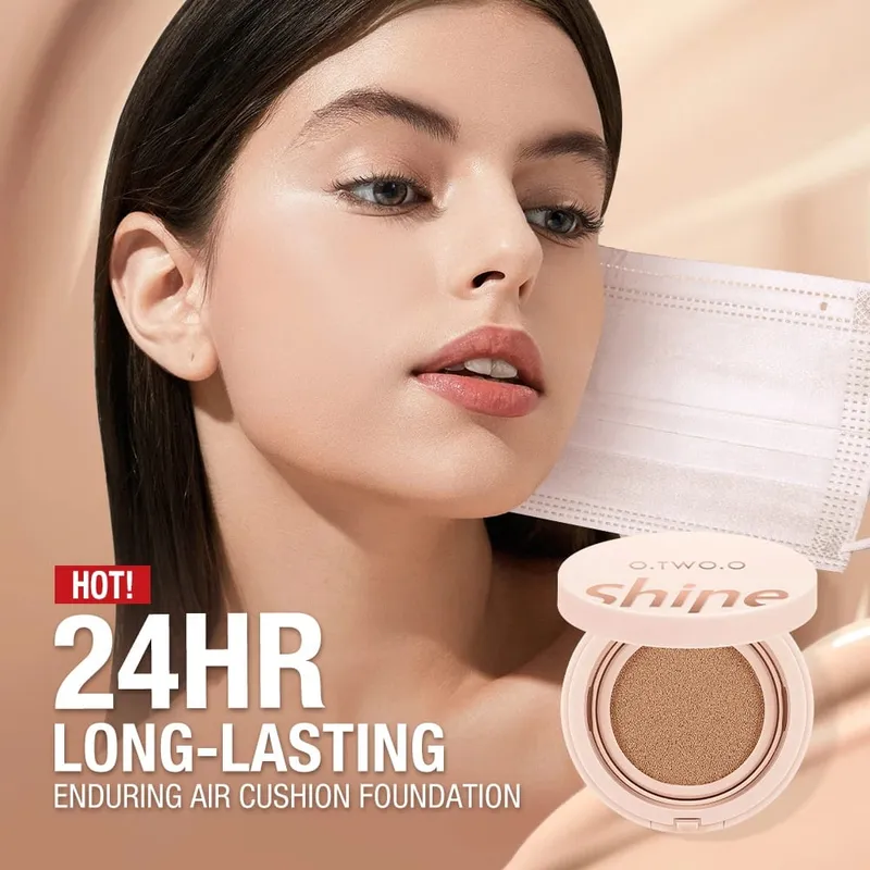 O.TWO.O סט איפור מלא 10 יחידות ערכת קוסמטיקה Mascara Eyeliner Foundation BB Cream Air Cushion Concealer איפור שפתון לאישה