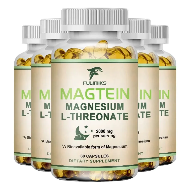 תוסף Magtein Magnesium L-Threonate נחקר קלינית להגברת המגנזיום במוח שיפור מיקוד הזיכרון ושינה רגועה