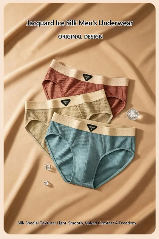 1Pcs Briefs Men Underwear Sexy Lingerie Male Panties Nylon Solid Underpants Breathable Cueca Causal Calcinha Wholesale Lots