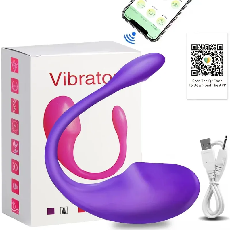 Luxus Field APP Control Vibrátor Klitorisz stimulátor Női G Spot Vagina Vibrációs Masszírozó Kezdő szexjátékok