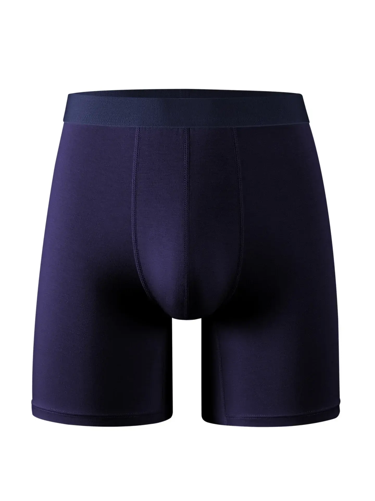 5pcs 95% Bamboo Fiber 5% Spandex Men's Length Long Leg Boxer Classic Design Comfortflex Waistband Underwear Man Sports 3256810241592595