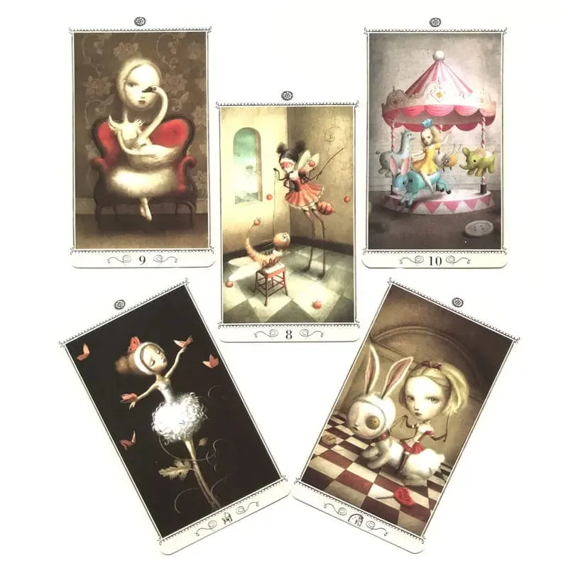 Nicoletta Ceccoli קלפי טארוט בגרסה אנגלית משחקי לוח