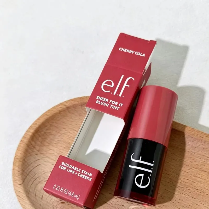 Elf Celebrity Limited Co-branded Double-ended Smooth Lip Liner Peptide Lipstick Lip Balm Liquid Blush Εύκολη εφαρμογή Blush Stick