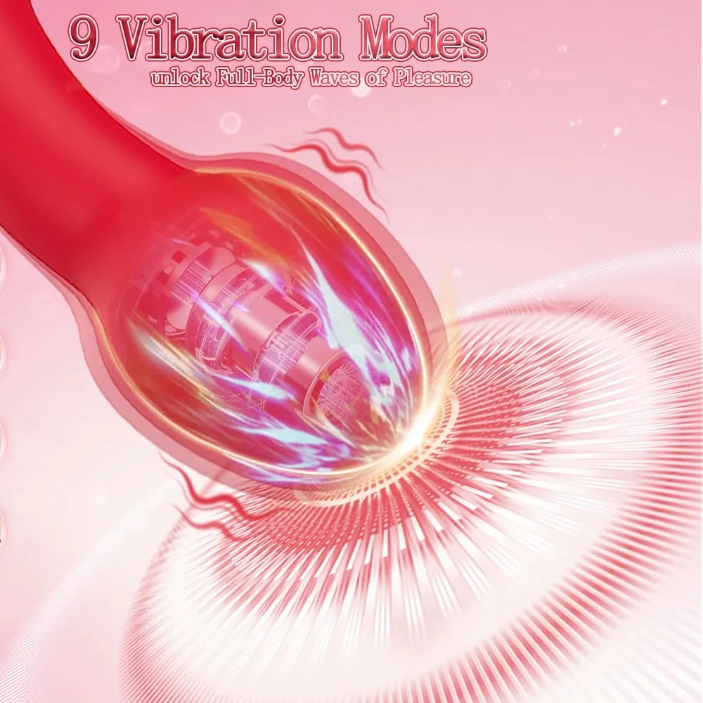 APP Control Wearable Sucking Vibrator 9 Λειτουργίες πιπιλίσματος & δόνησης Διέγερσης κλειτορίδας σημείου G Γυναικεία σεξουαλικά παιχνίδια αυνανισμού για γυναίκες