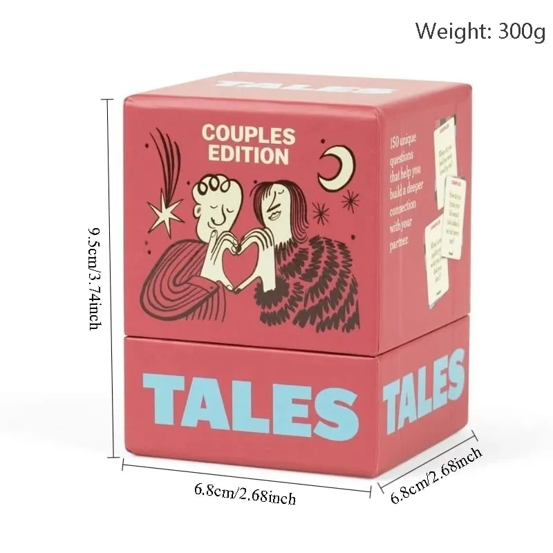 •Έκδοση New Dialogue Newcomer Couple Couple Dialogue Desktop Card Game Outdoor Family Game Card