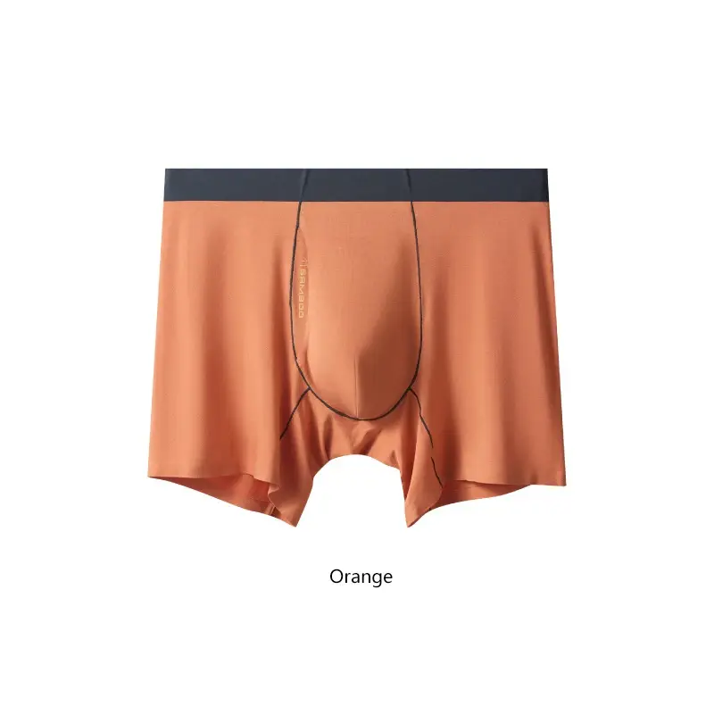 2pcs New Bamboo Fiber Man Underwear Lengthen Sport Men Boxers Regenerated Fibers Underpants L XL XXL 3XL 4XL Side Open Design