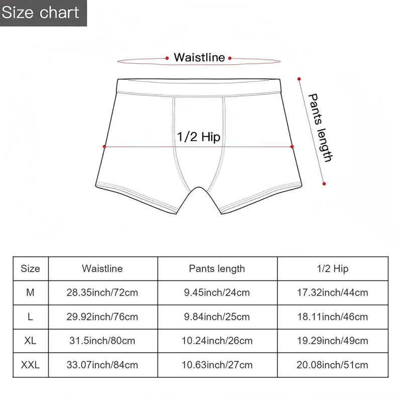 Alternative Afd Germany Shorts Briefs Underwear High Quality Man Novelty Boxershorts Printing Plus Size Panties